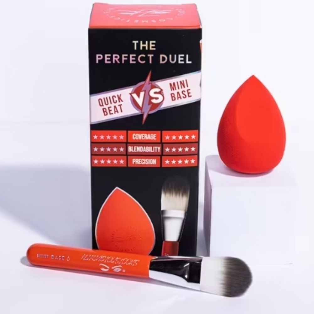 NIB FLIRTACIOUS LOOKS COSMETICS The Perfect Duel: Foundation Set